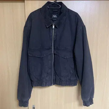 ZARA 크롭 데님 자켓