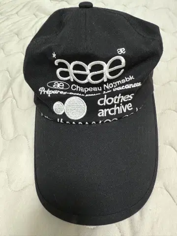 aeae 블랙 야구 모자