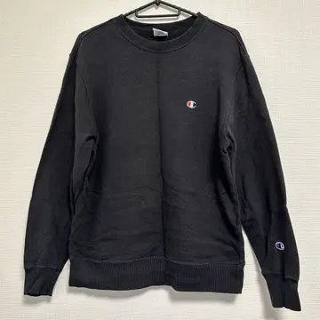 [ 새상품급 ] Champion 맨투맨 상의 BLACK
