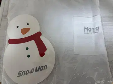 [ 덤 카드 포함 ] SnowMan Mania 티셔츠