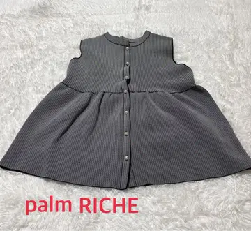 palm RICHE 파름리슈! 슬리브리스 베스트. 귀엽습니다.