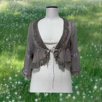 페어리 그런지 숏 가디건