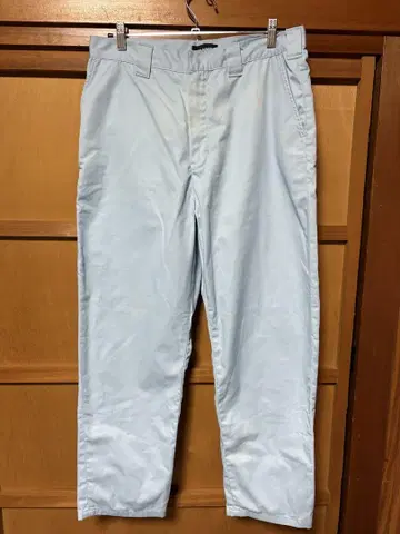 XLARGE 스카이블루 치노 팬츠 워크 팬츠 34인치