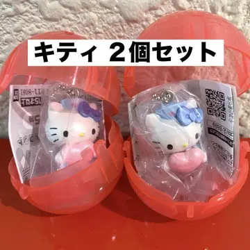 미개봉 산리오 캐릭터즈 간호사 스윙 마스코트 키티 2세트