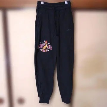 adidas Disney 블랙 팬츠