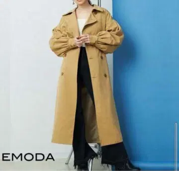 EMODA 벌키 슬리브 트렌치코트