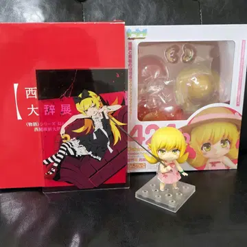 니시오 이신 대사전 오시노 시노부 넨도로이드 세트 아크릴 플레이트