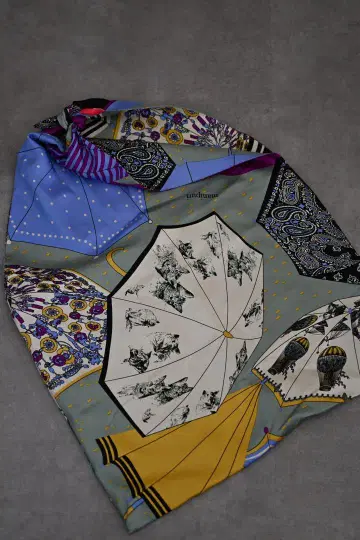 manipuri 스카프 토트백