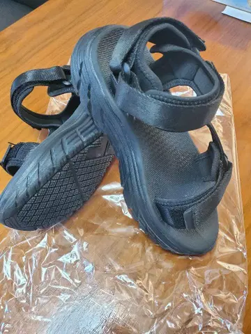 TELIC 블랙 스포츠 샌들 25cm