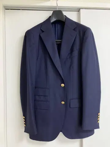 BEAMS F 네이비 블레이저 48size