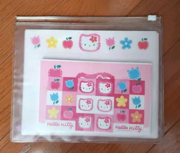 희귀 레어 레트로 1995년 헤이세이 헬로키티 레터 세트 카오하나