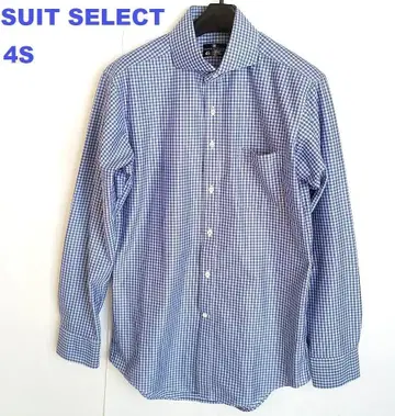 정장 셀렉트 4S 체크 긴팔 셔츠 새상품급 SUIT SELECT