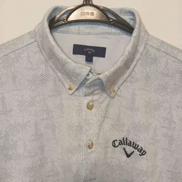 Callaway 라이트 그레이 피케 셔츠 L 사이즈