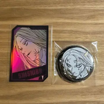 SAKAMOTODAYS 골든 캔뱃지 카미카마에 캐릭터즈 홀로 카드