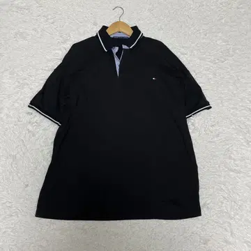 TOMMY HILFIGER 빅 사이즈 3XL 피케 셔츠 원포인트 로고