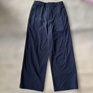 1 네이비 WARM LONG STRAIGHT PANTS