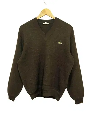 새상품급! 70년대-80년대 CHEMISE LACOSTE 니트 문자 악어