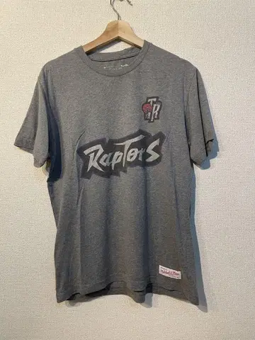 Mitchell & Ness 토론토 랩터스 T셔츠 L 사이즈 그레이