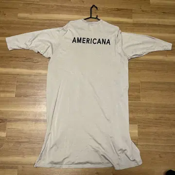 라빠르망 x Americana 하이넥 사이드 지퍼 맨투맨 원피스