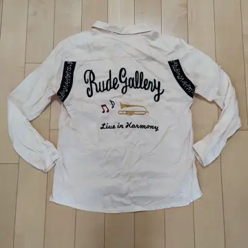 [ RUDE GALLERY ] 루드 갤러리 자수 셔츠/사이즈 2
