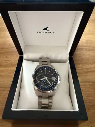 카시오 오시아나스 OCEANUS 쿼츠 손목시계