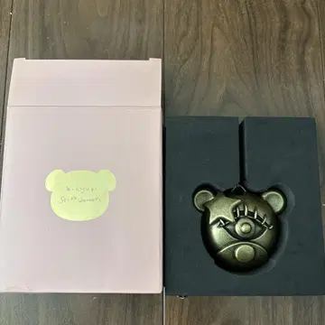 오오모리 야스코 Kintsugi Bear 금속제 피규어