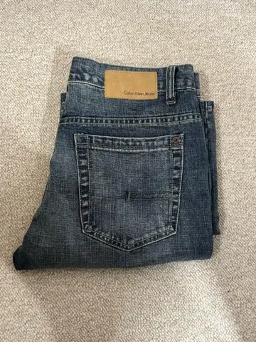 Calvin Klein Jeans 다크 블루 데님