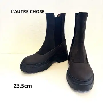 정가 약 6만 L'AUTRE CHOSE 이탈리아제 사이드 고어 부츠