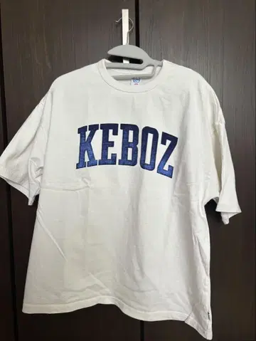 KEBOZ 화이트 T셔츠 L사이즈