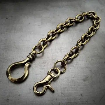 놋쇠 지갑 체인 마루코반 15mm 브라스 골드