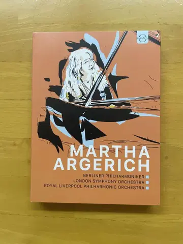6DVD 알게리치 Martha Argerich 쇼팽 차이코 -