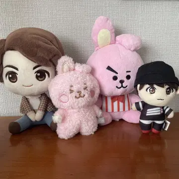 국&COOKY 봉제 인형 3개 세트