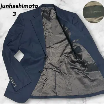 [ 새상품급 ] 하시모토 준 테일러드 자켓 캐시미어 혼방 스트레치 M