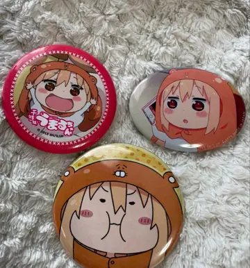 히모우토! 우마루짱 캔뱃지 3개 세트