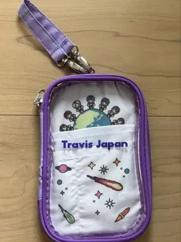 Travis Japan 아크릴 스탠드 파우치