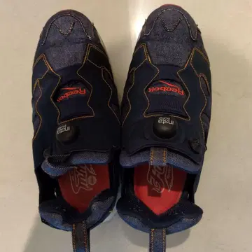 ZOZO 한정판 Reebok Instapump Fury 데님 26.5