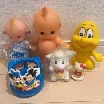 쇼와 레트로 큐피 인형 양 키티 일본흥업은행 JA 저금통