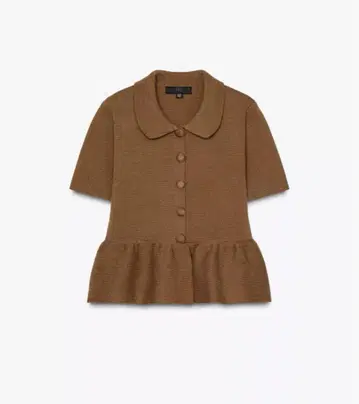 [ 완판템 ] 최저가 ZARA 페플럼 니트탑