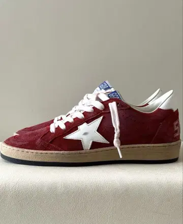 [Golden Goose] BALLSTAR 스웨이드 레드 38