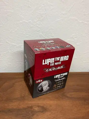 [ 새상품 ] LUPIN THE IIIRD 불사신의 혈족 캔뱃지 BOX