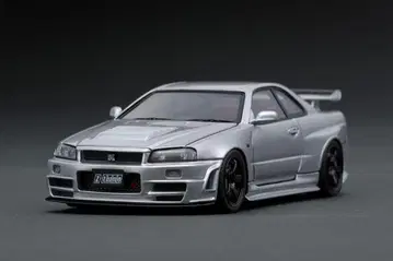 이그니션 모델 1/43 니스모 R34 GT-R Z-tune 실버