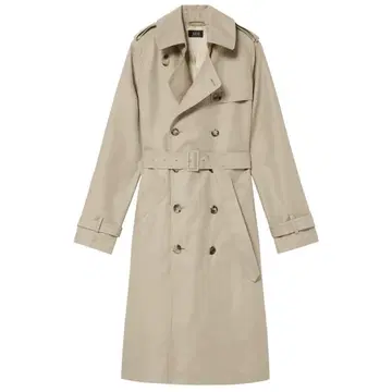 A.P.C. 베이지 트렌치코트