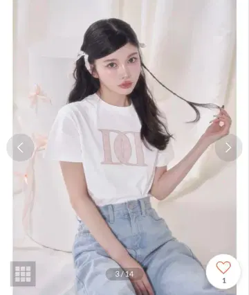 Darich 다리치 퀼팅 아플리케 T셔츠