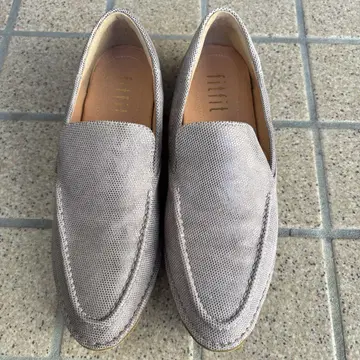 fitfit 소프트 가죽 모카신 플랫 22.5cm [ 브론즈 멀티 ]