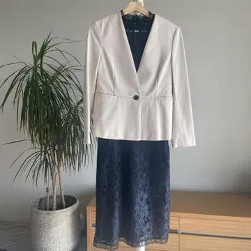 PS Paul Smith 노카라 자켓 베이지 사이즈 38