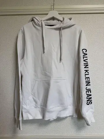 Calvin klein S 사이즈 로고 후드티