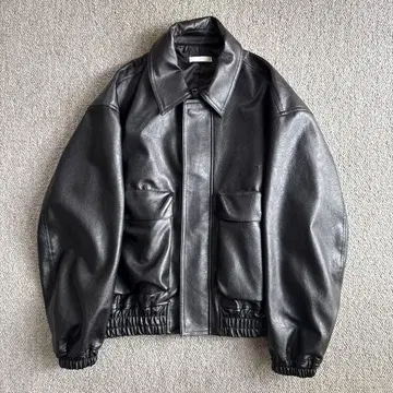 WYM ARTIFICIAL GRAIN SHORT BLOUSON