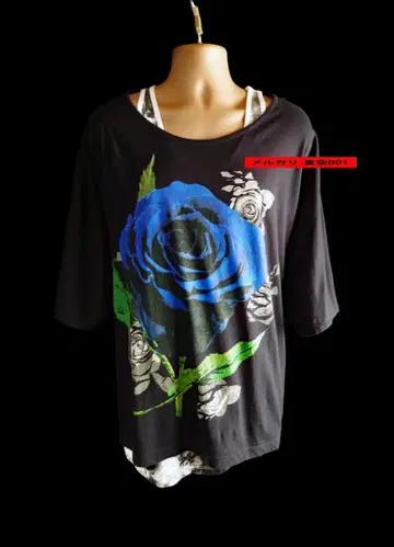 CIVARIZE 장미 T셔츠 세트 시버라이즈 TRAVAS TOKYO