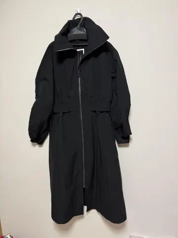 TRUBE 블랙 롱 코트 M