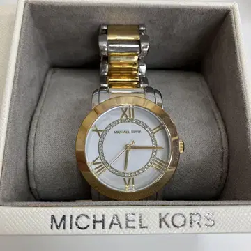 MICHAEL KORS 아날로그 쿼츠 손목시계 골드/실버